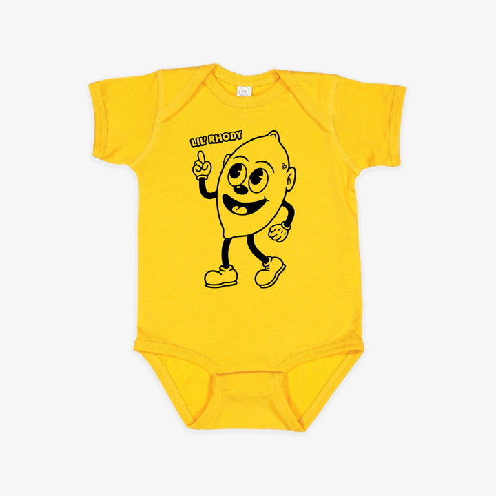 Rhode Island Lemon Baby Onesie